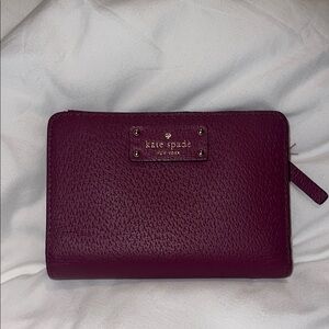 Kate Spade Burgundy Wallet